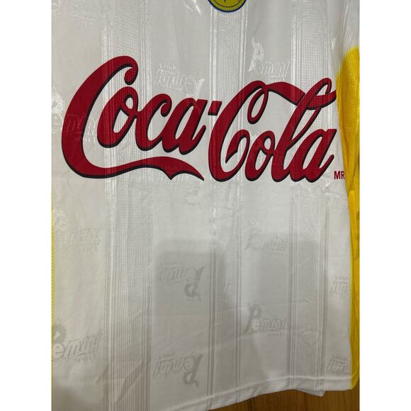Vtg 2001 2002 Mens 2XL Coca Cola Corona Club America Football Soccer Jersey - Picture 2 of 11